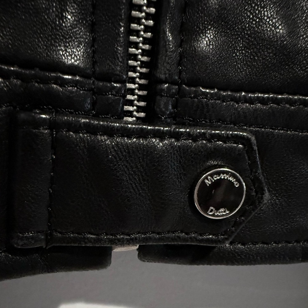 Massimo Dutti Leather Jacket - image 7